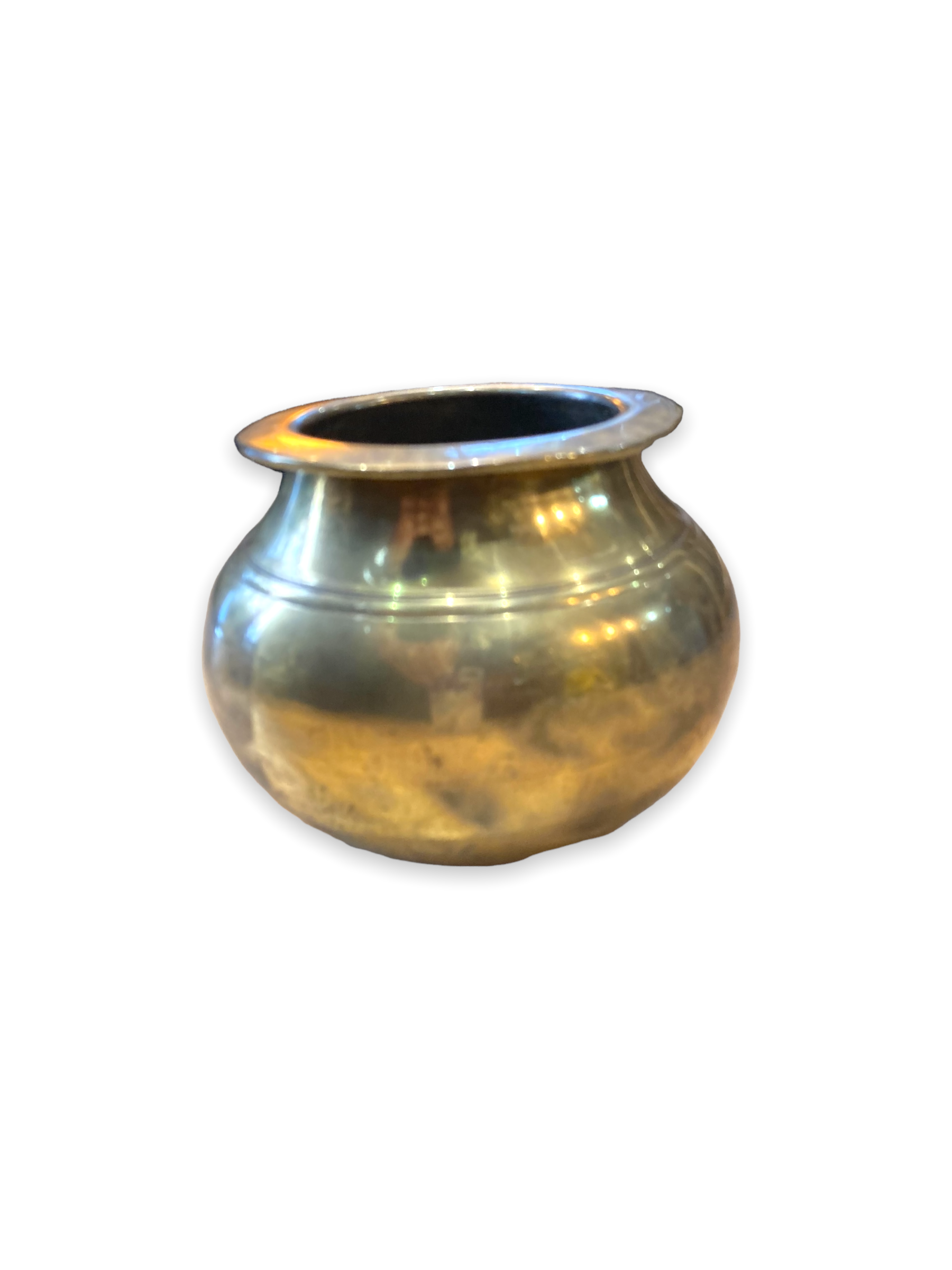 Indian bronze pot