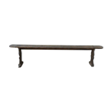 Large oak farm bench