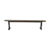 Large oak farm bench