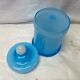 Old opaline blue pharmacy pot