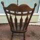 Rocking chair in solid wood beech - yugoslavia
