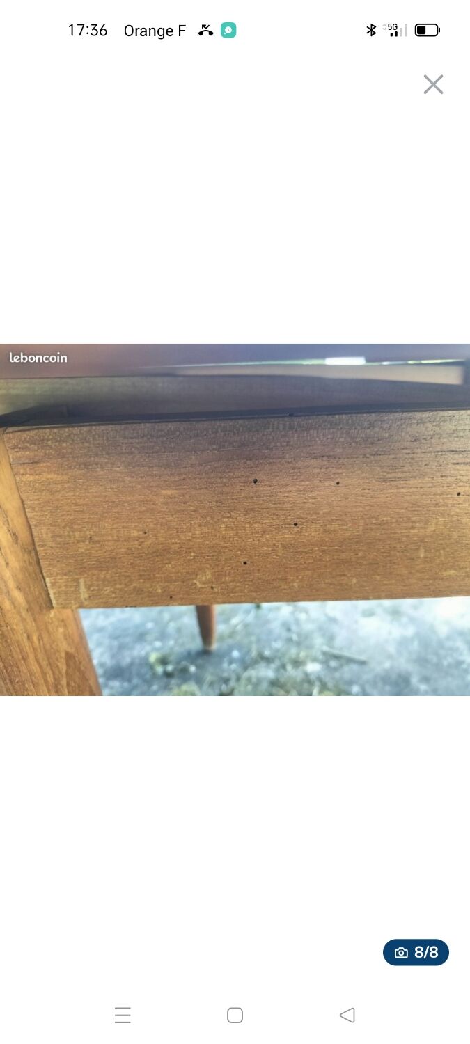 Scandinavian table from the 1960s.