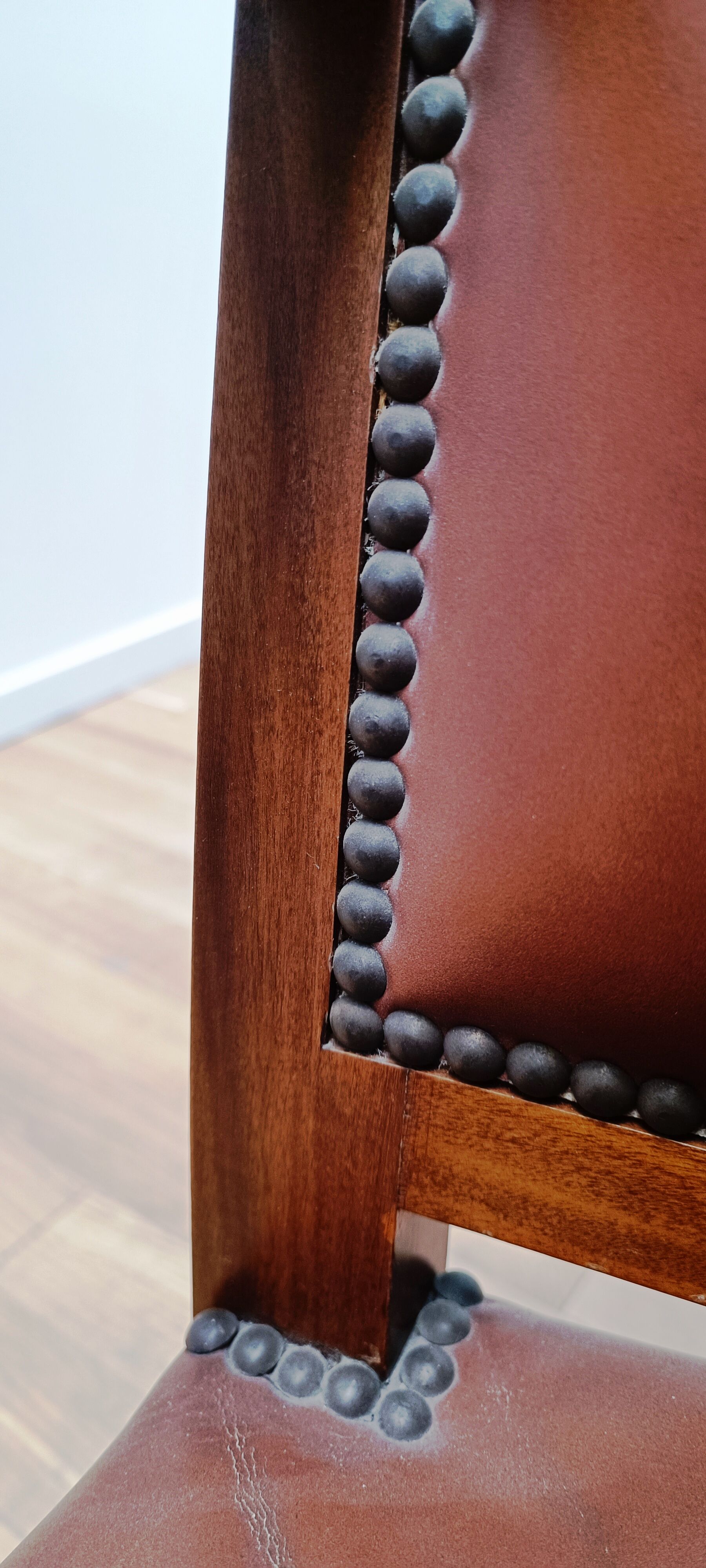 Vintage Directoire style armchair