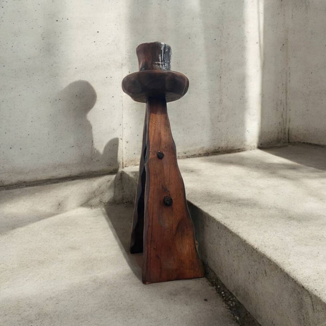 Brutalist chandelier