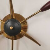 Plafonnier ou applique spoutnik laiton
