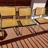 3 chairs Marcel Breuer B32