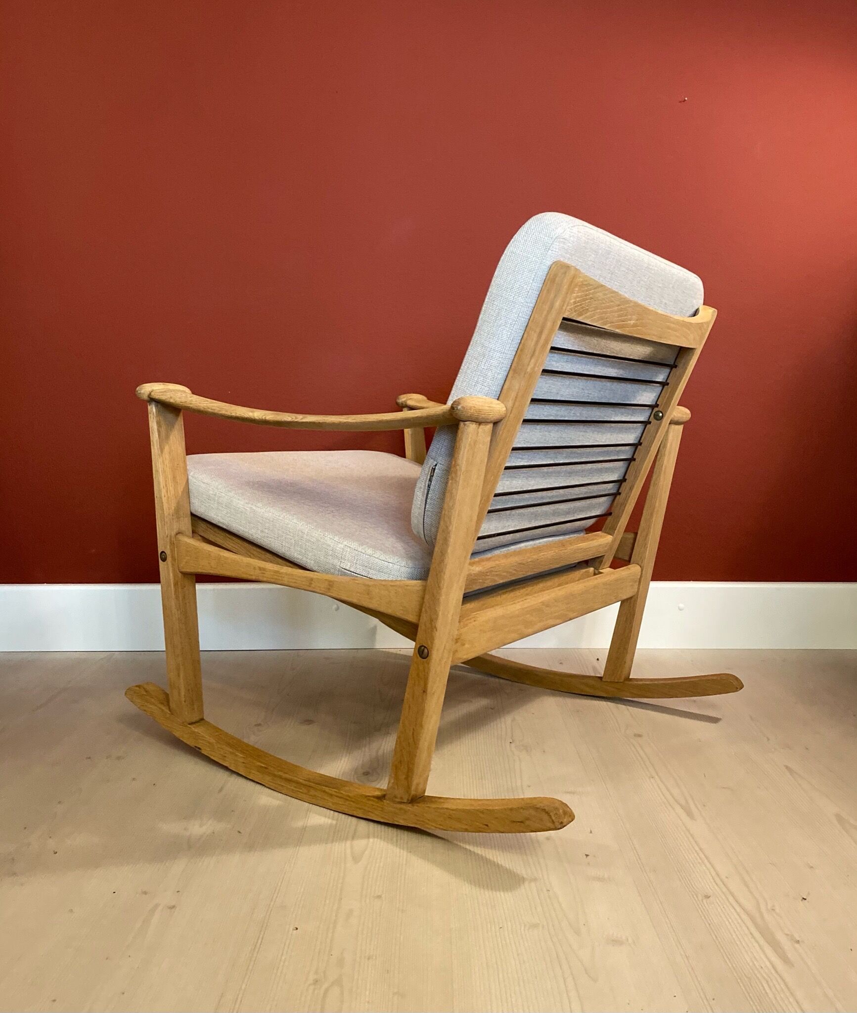 Danish rocking chair by Finn Juhl for M. Nissen, Denmark 1960s