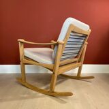 Danish rocking chair by Finn Juhl for M. Nissen, Denmark 1960s