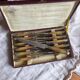 12 art deco knives