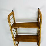 Rattan shelf