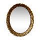 Mirror with resin gold outline, 1960s - 57x69cm