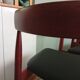 Four Danish mid-century teak armchairs.