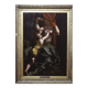 Early 18th Century Style Mother and a Child Oil Painting,