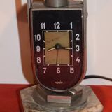 Old desk lamp with built-in mofem alarm clock