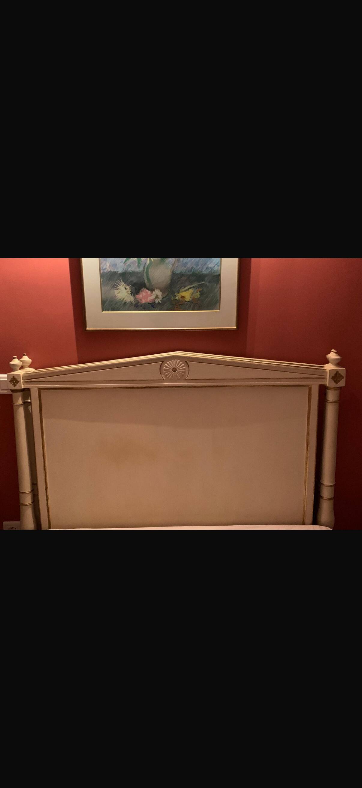 Lit directoire 120cm provenance groussay