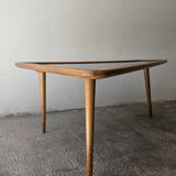 Table basse tripode forme libre, Charles Ramos, France, 1950