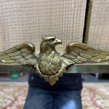 Miroir empire laiton