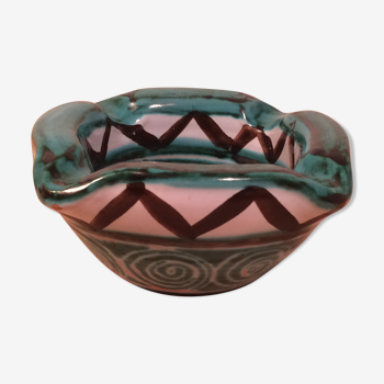 Ceramic ashtray by Robert Picault in Vallauris