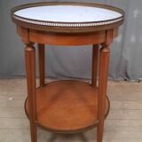 Louis XVI style living room pedestal table
