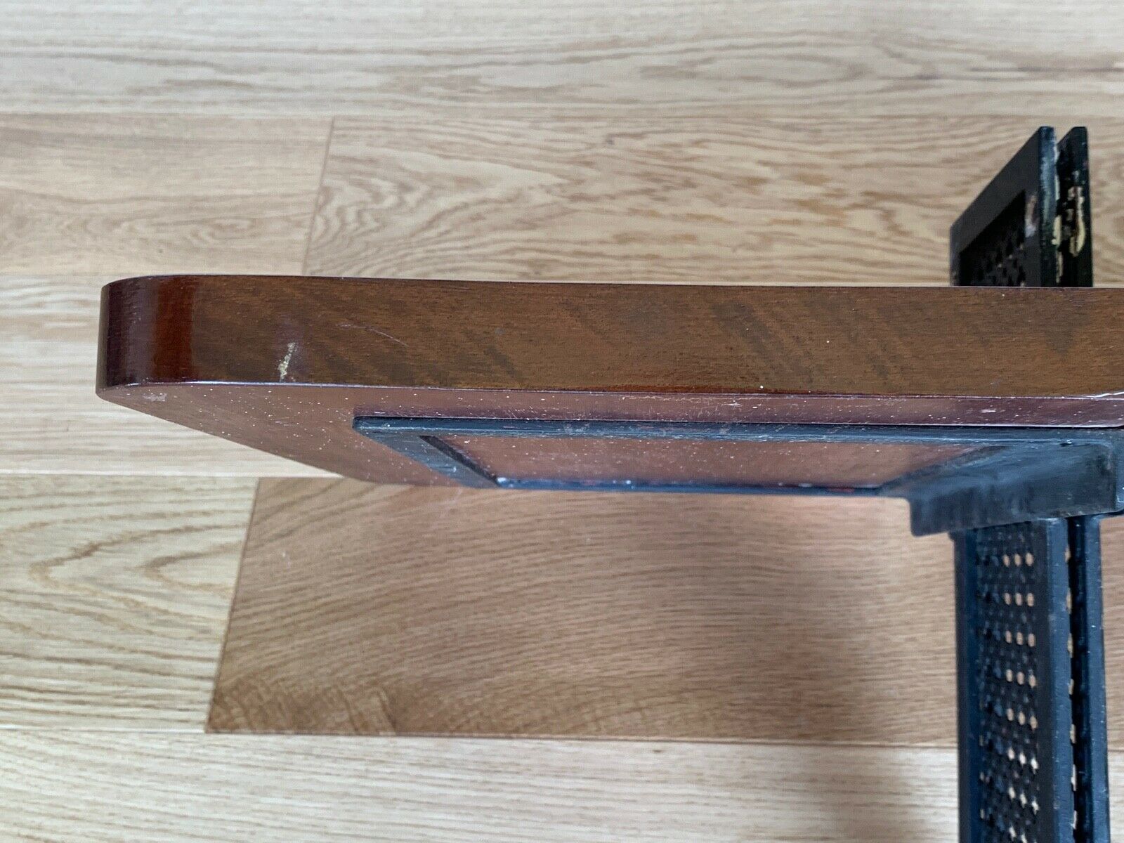 Pair of 1960 wood shelves