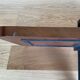 Pair of 1960 wood shelves