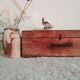 Old wooden box