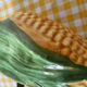 Corn cob slip gravy boat