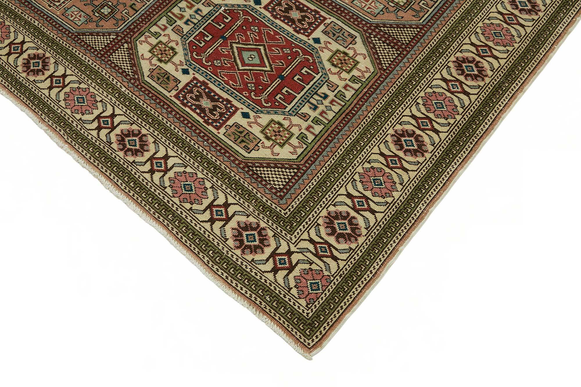 Turkish Wool Vintage Kayseri Rug 195 cm x 306 cm