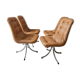 4 chaises pivotantes Gastone Rinaldi pour Rima