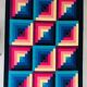 Geometric rug Missoni T&J Vestor model Posada, 1980s