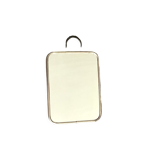 Vintage barber mirror 15x20cm