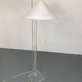 Space Age Acrylic Glass Floor Lamp by Harco Loor, 1980s