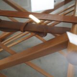 Table basse en hêtre, design danois, années 1990, designer : Andreas Hansen