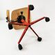 Modernist office chair, Labofa, designed by J. Rasmussen, Denmark, 1960s.