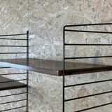 60s 70s oak string shelf module by Kajsa & Nils "Nisse" Strinning Sweden