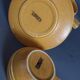 Set 6 cups of coffee or tea in earthenware Faïencerie nouvelle de Provence 60/70s