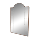 Scandinavian mirror in beech and metal, Sweden, 1960, 115x78cm