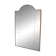 Scandinavian mirror in beech and metal, Sweden, 1960, 115x78cm