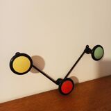 Vintage wall coat rack