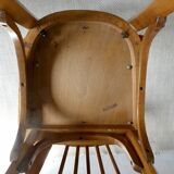 Pair of Baumann bistro chairs, No 12, 1960s