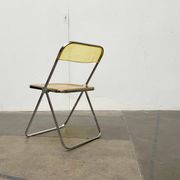 Folding Chair Model Plia Italian Mid-Century Modern Space by Giancarlo Piretti for Castelli, 1960s