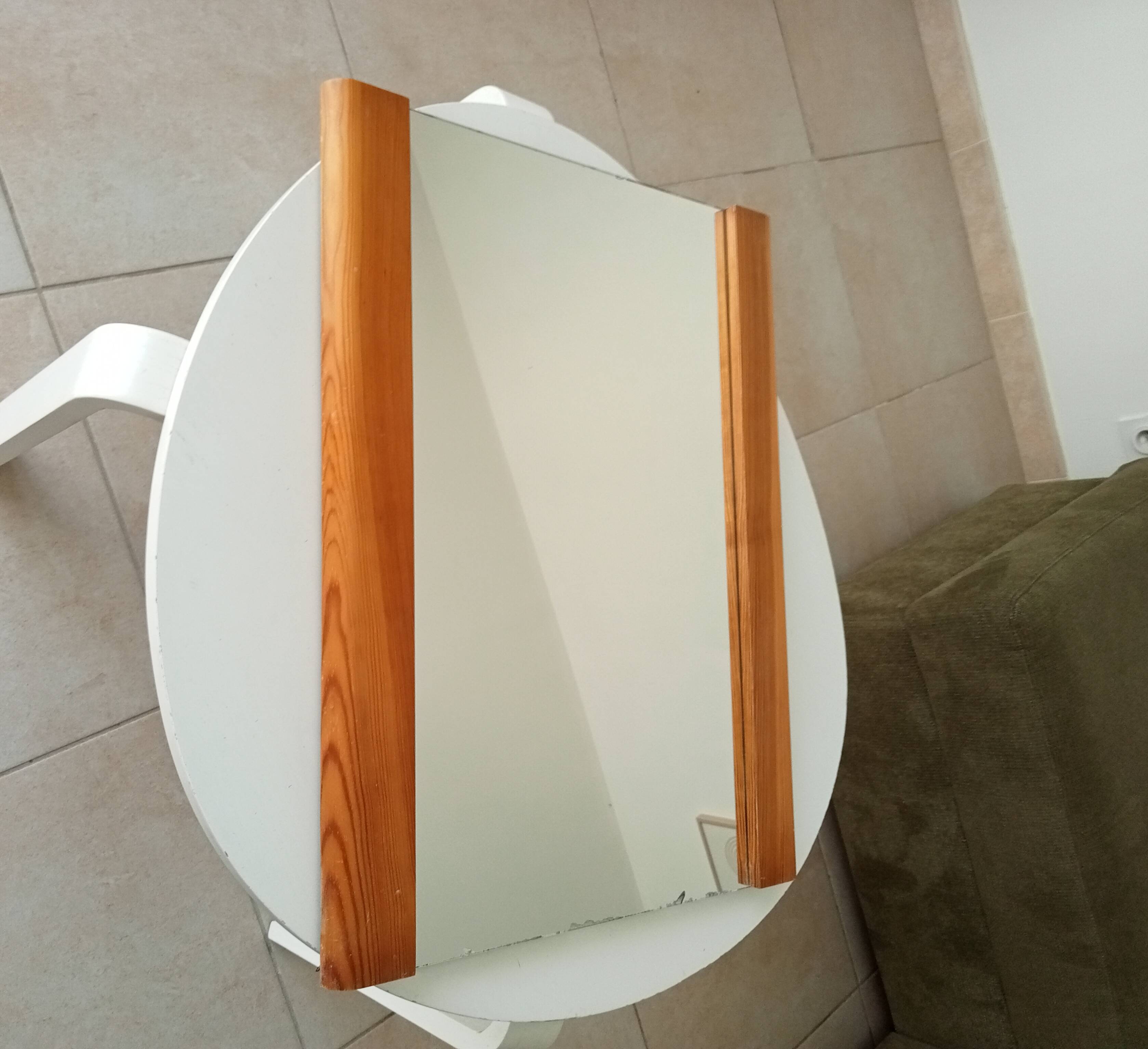 Vintage pine mirror from the 70s/80s 60*46 cm
