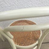 Bistro chairs in rattan and canning