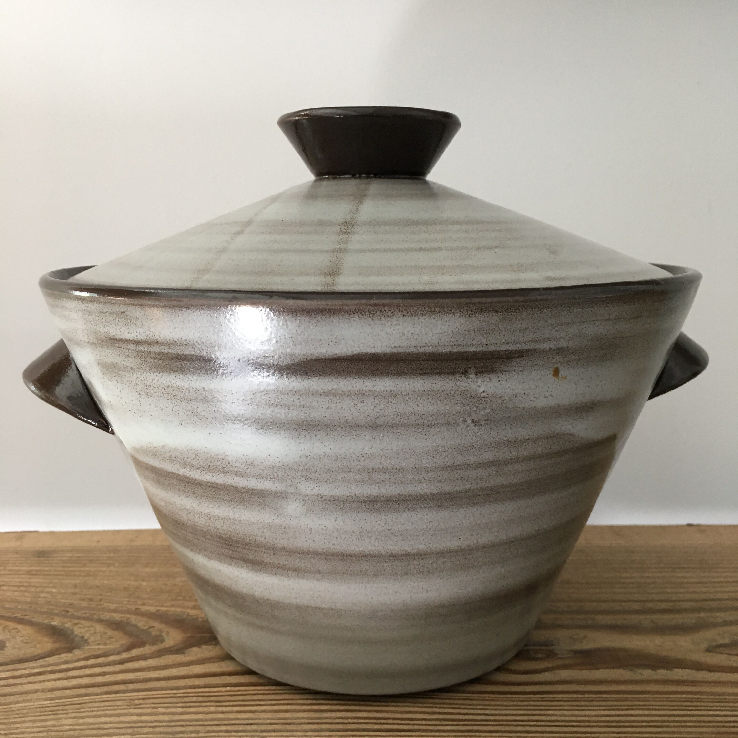 Ivory patinated soup tureen