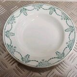 Ancienne Assiette Creuse Moulin Des Loups Et Hamage Vintage
