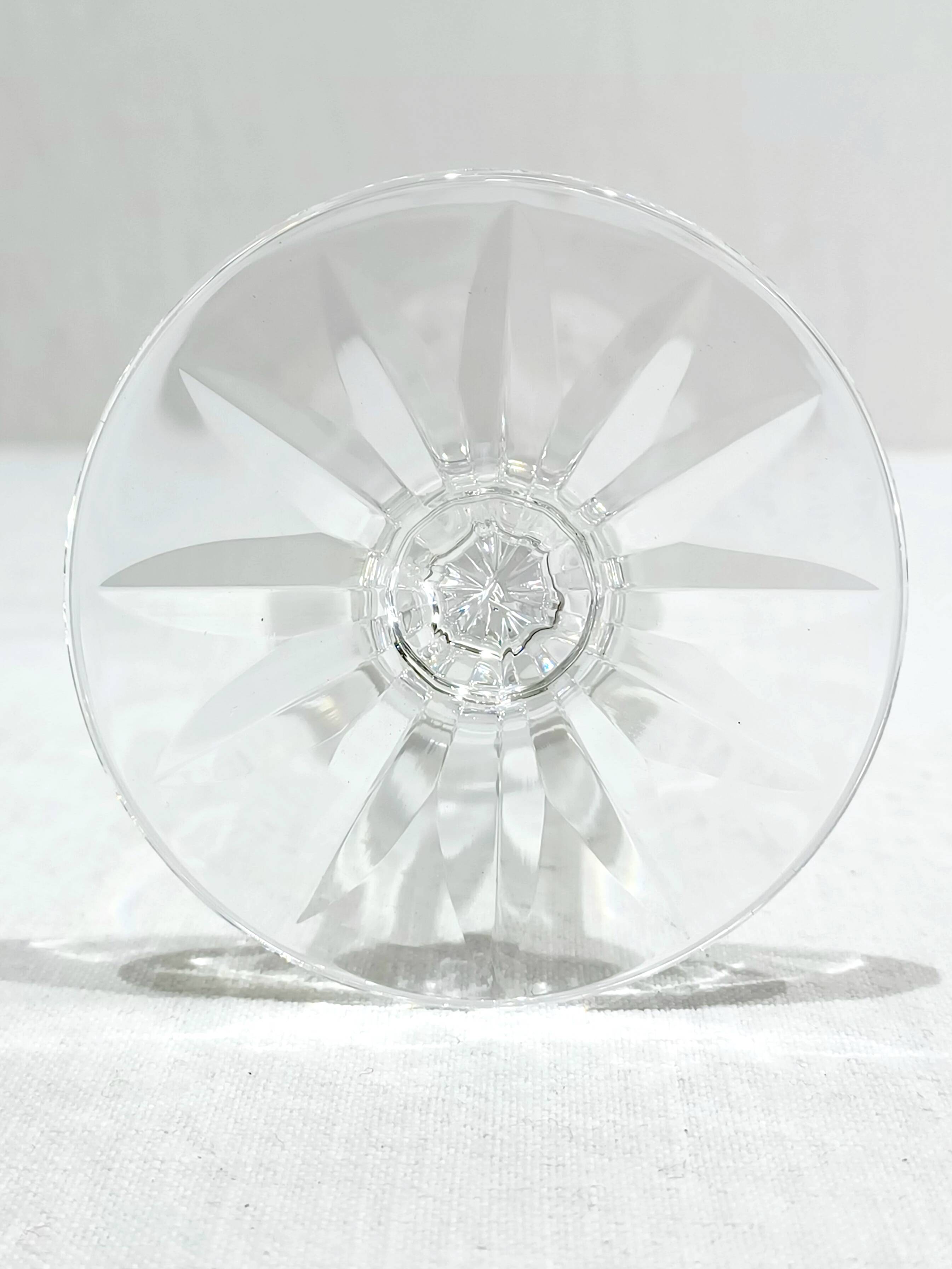 Saint Louis – 10 champagne flutes in crystal, Provence model