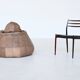 De Sede patchwork Bean Bag pouf in leather Switzerland 1970