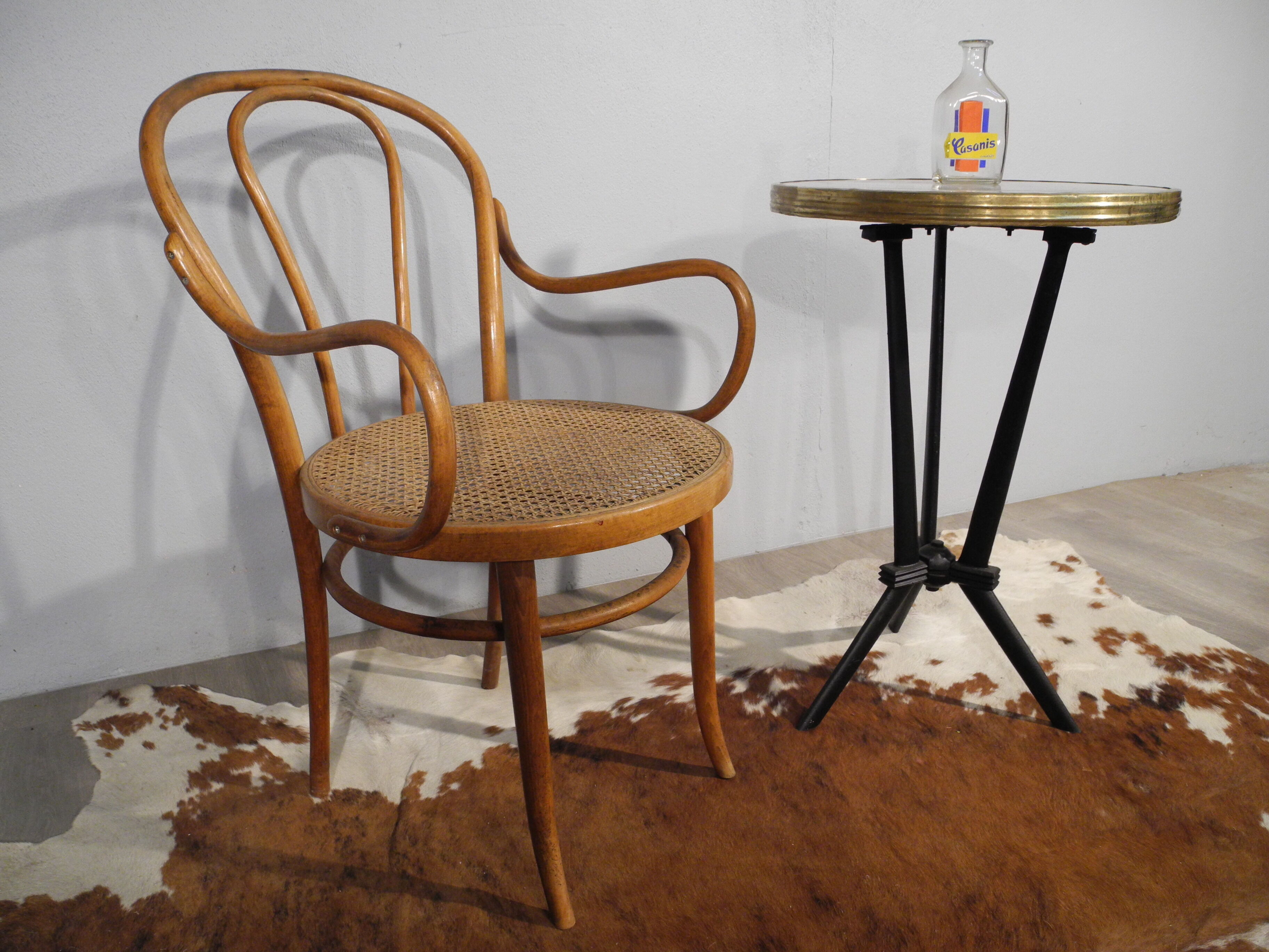 Armchair n°1018 Thonet wood years 1930