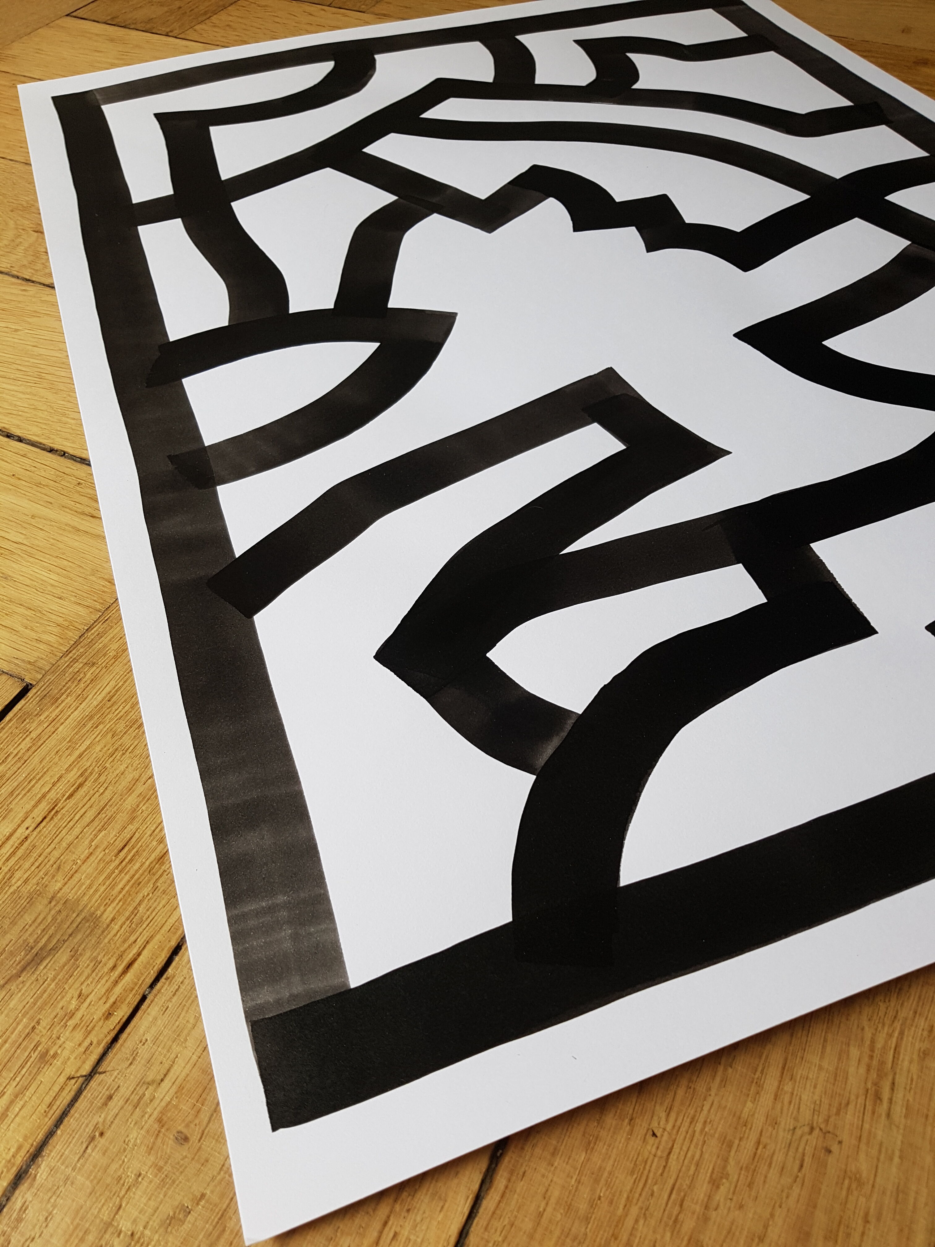 Ink on paper - "Untitled"