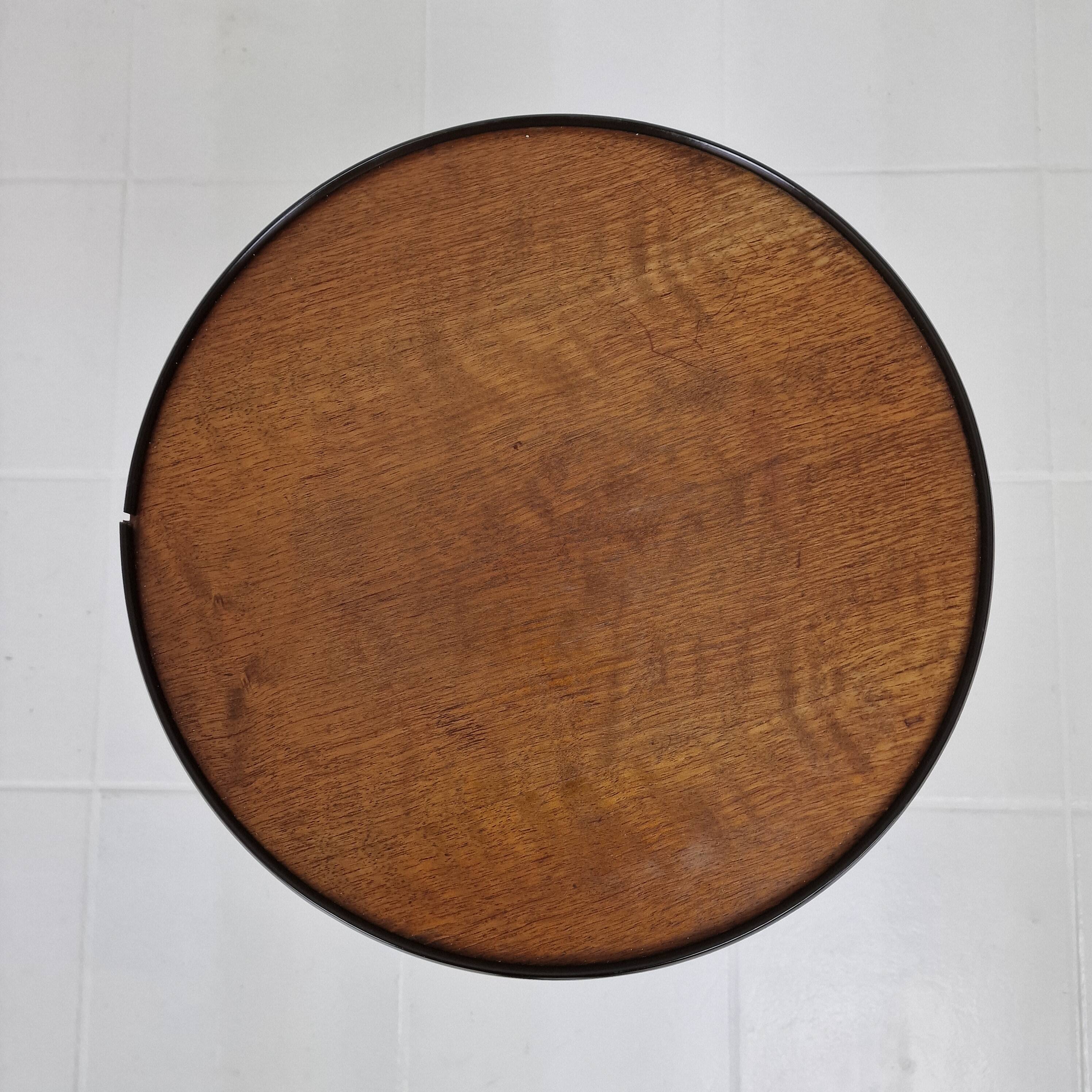 1950s English Mahogany Tripod Table in Georgian Revival Style
